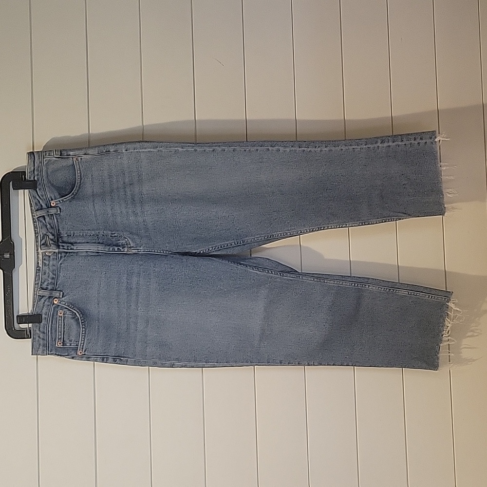 TOPSHOP MOTO JEANS  34/30  BLUE